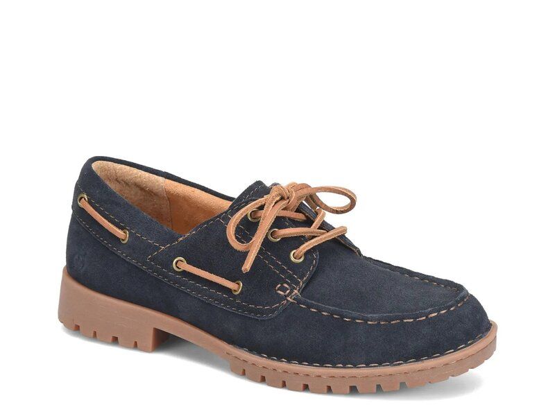 ボーン メンズ シューズ デッキシューズ Born Explorer Boat Shoe Navy ネイビー