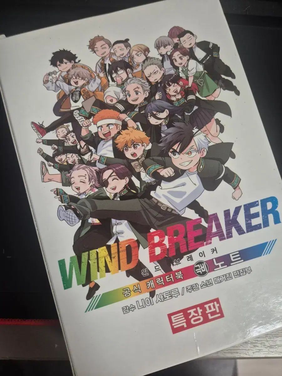 WIND AND WISH ブレーカー 公式 キャラクターBOOK 特装版 開封展示