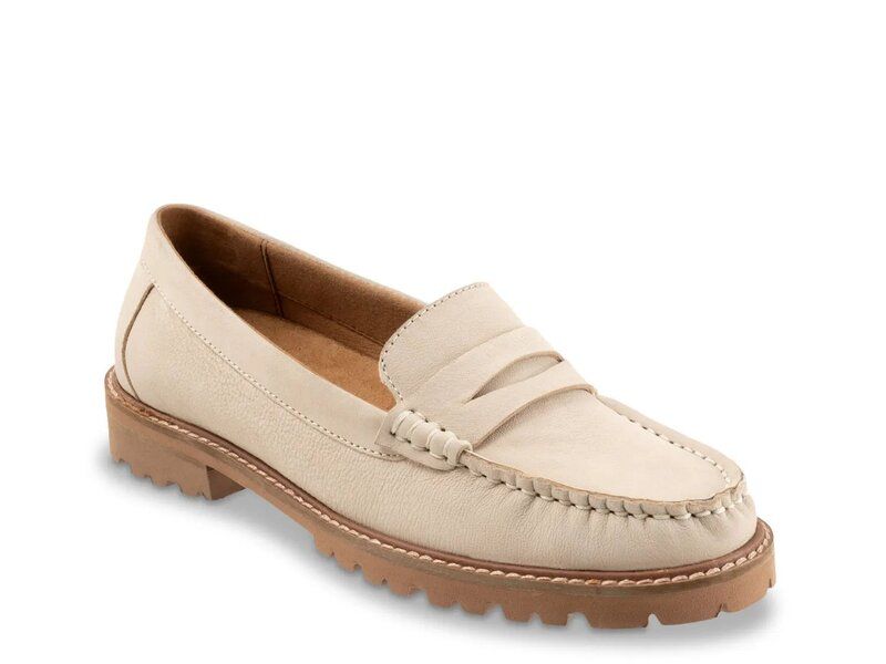 トロッターズ レディース シューズ スリッポン・ローファー Trotters Francey Loafer Ivory アイボリー