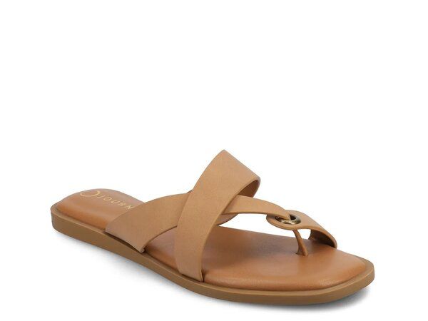 ジャーニー レディース シューズ サンダル Journee Prizzie Sandal Tan タン