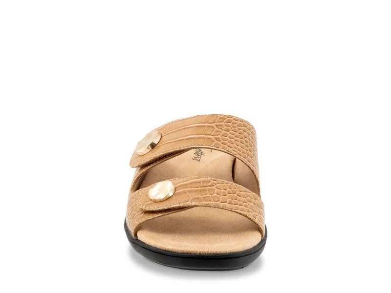 トロッターズ レディース シューズ サンダル Trotters Ruthie Sandal Beige Croc Print ベージュ