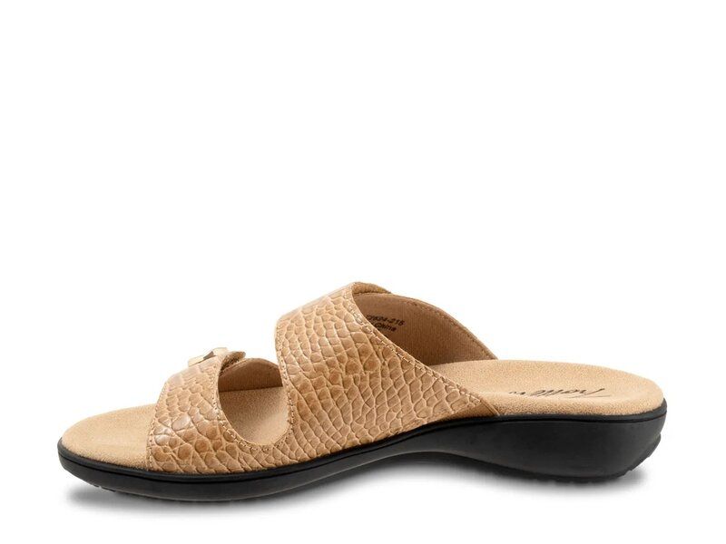 トロッターズ レディース シューズ サンダル Trotters Ruthie Sandal Beige Croc Print ベージュ