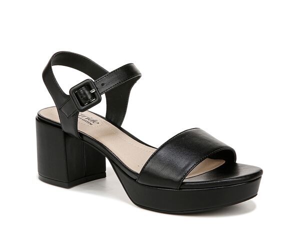 ライフストライド レディース シューズ サンダル プラットフォーム LifeStride Rhythm Platform Sandal Black ブラック