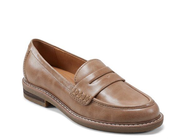 アース レディース シューズ スリッポン・ローファー Earth Javas Penny Loafer Light Brown ブラウン