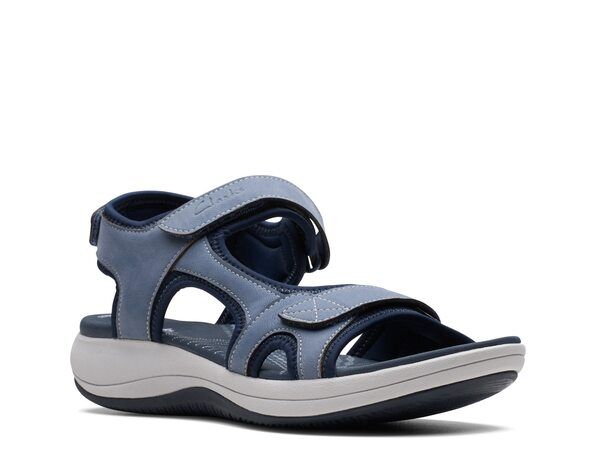 クラークス レディース シューズ サンダル Clarks Mira Bay Sandal Blue ブルー