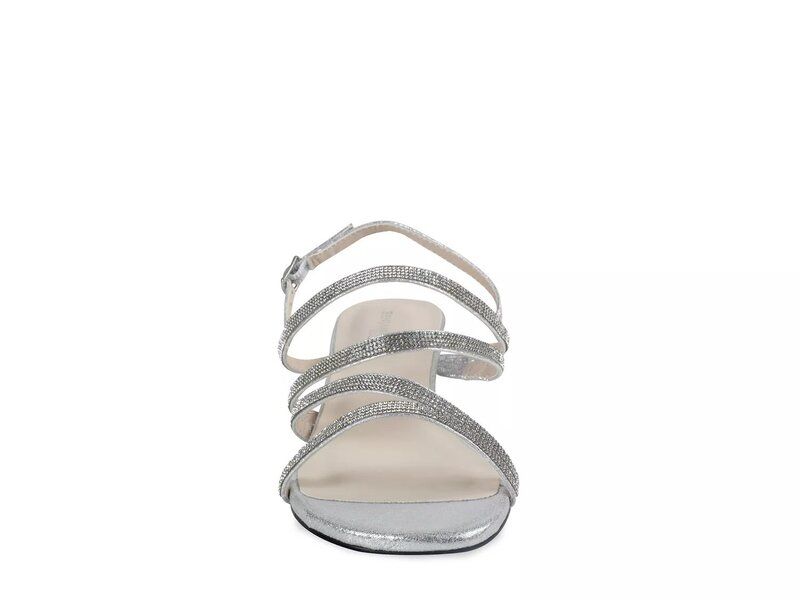 ベンジャミンウォーク レディース シューズ サンダル Touch Ups by Benjamin Walk Jodi Wedge Sandal Silver Metallic シルバー