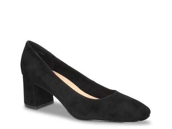 ベラヴィータ レディース シューズ パンプス Bella Vita Jilan Pump Black Suede ブラック