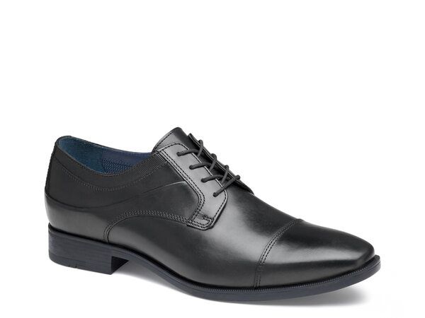 ジョンストンアンドマーフィー メンズ シューズ オックスフォード キャップ Johnston Murphy Gibbons Cap Toe Oxford Black ブラック