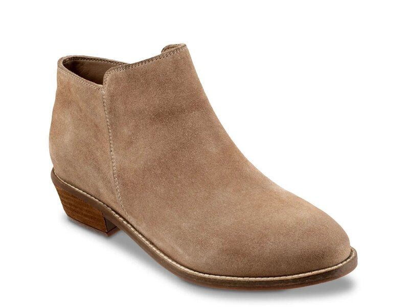 ソフトウォーク レディース シューズ ブーツ・レインブーツ Softwalk Rocklin Bootie Beige Nubuck ベージュ