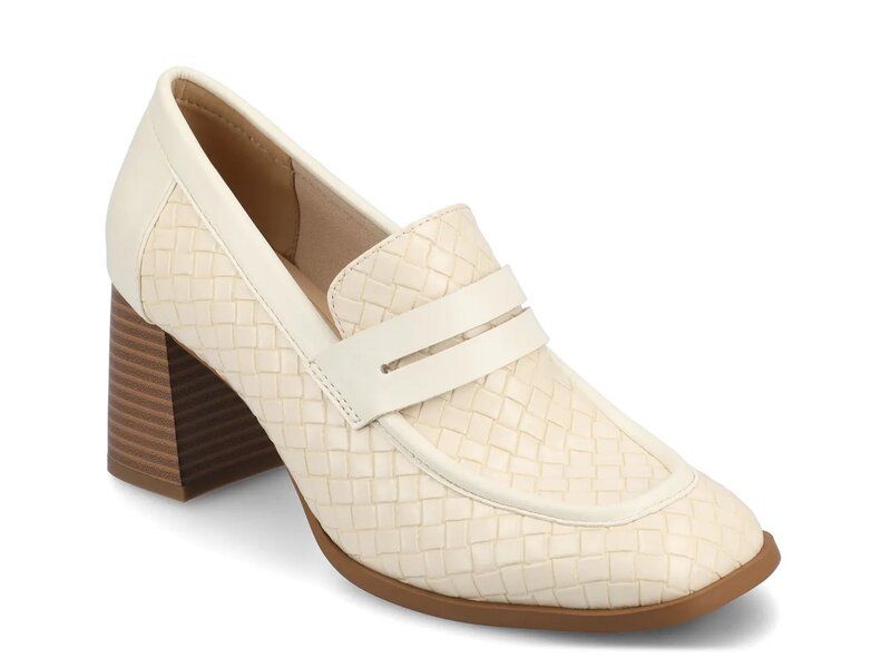 ジャーニー レディース シューズ パンプス Journee Malleah Pump Bone White ホワイト