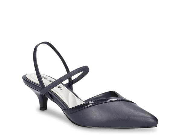イージーストリート レディース シューズ パンプス Easy Street Unna Pump Navy ネイビー