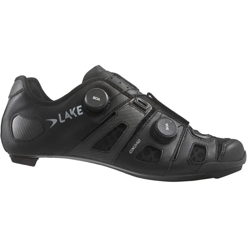 レイク メンズ シューズ スニーカー Lake CX242 Cycling Shoe Mens BlackSilver ブラック