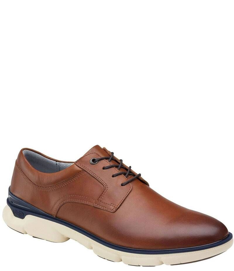 ジョンストンアンドマーフィー メンズ シューズ ドレスシューズ オックスフォード レース レザー Johnston Murphy Mens XC4 Tanner Plain Toe Waterproo