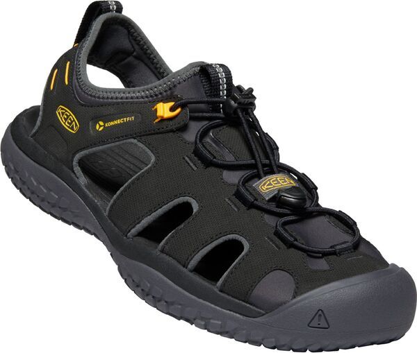 キーン メンズ シューズ サンダル KEEN MensOLR Sandals BlackGold ブラック