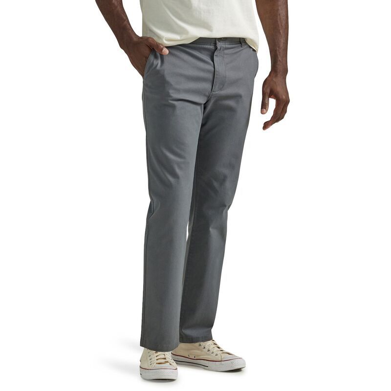 リー メンズ ボトムス カジュアルパンツ Mens Lee Performance Series Extreme Comfort Khaki SlimFit FlatFront Pants Paint
