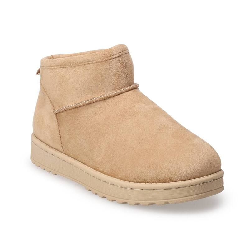 エスオー レディース シューズ ブーツ・レインブーツ ミニ SO Lupita Womens Cozy Mini Boots Tan タン