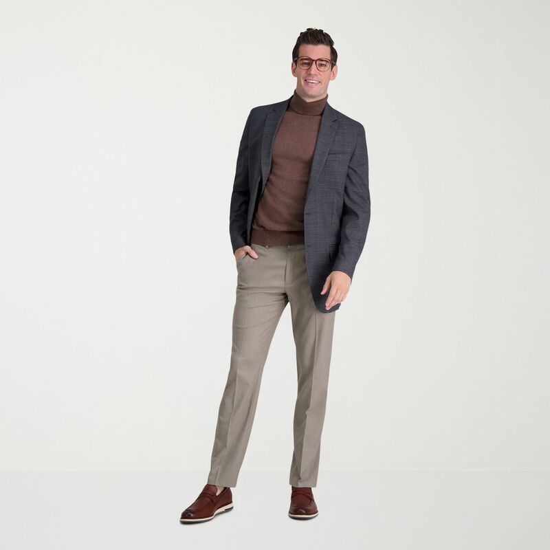 ハガー メンズ ボトムス カジュアルパンツ Mens Haggar StraightFit Dress Pants Chocolate チョコレート