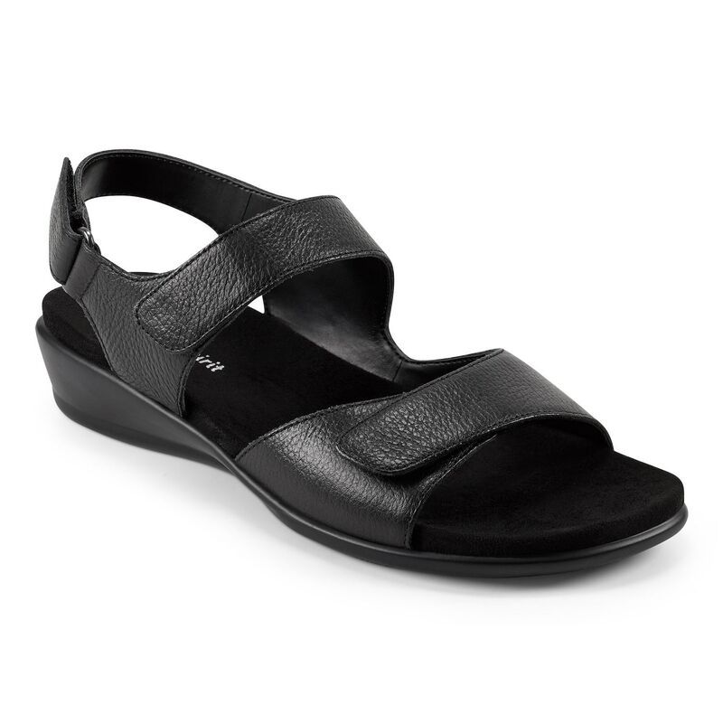イージースピリット レディース シューズ サンダル Easy Spirit Hartwell Womensandals Black ブラック