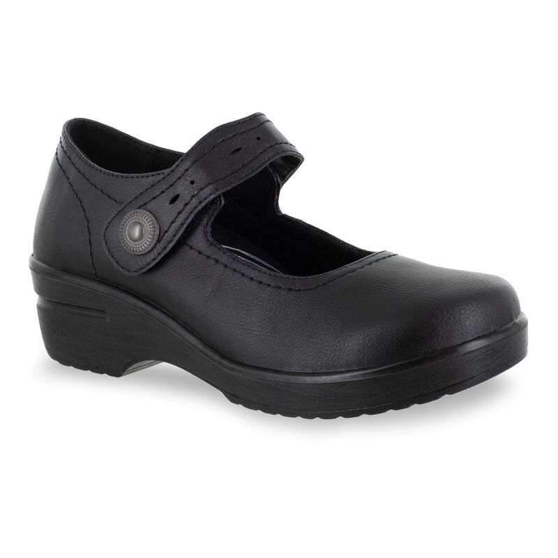 イージーストリート レディース シューズ サンダル Easy Works by Easy Street Letsee Womens Mary Jane Work Shoes Black ブラック