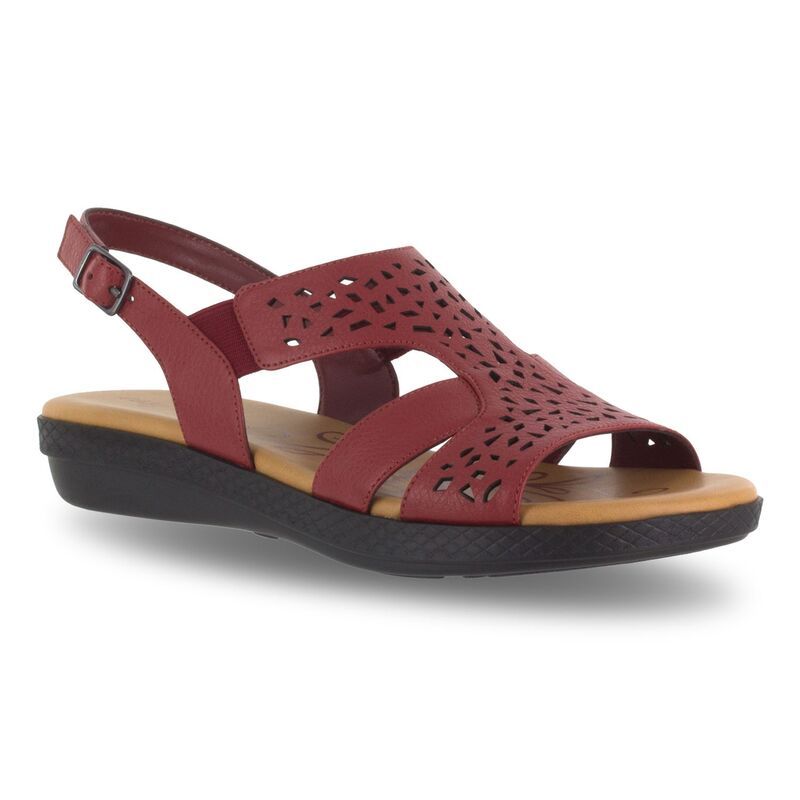 イージーストリート レディース シューズ サンダル Easy Street Bolt Womensandals Red レッド