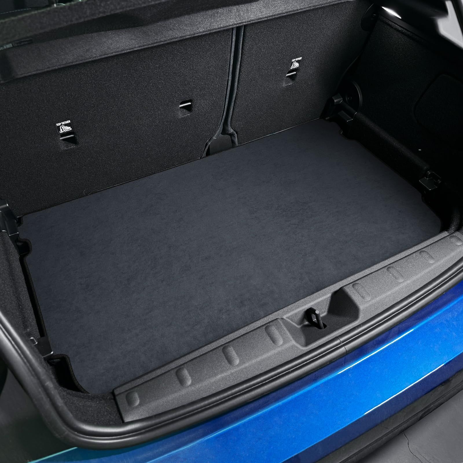 新品 KUNGKIC ミニクーパー 第4世代 ミニ 5ドア F65 専用 2024 2025 対応 ラゲッジマット トランクマット カーゴマットフランネル材質 荷台マット 車種専用設計 内装パーツ