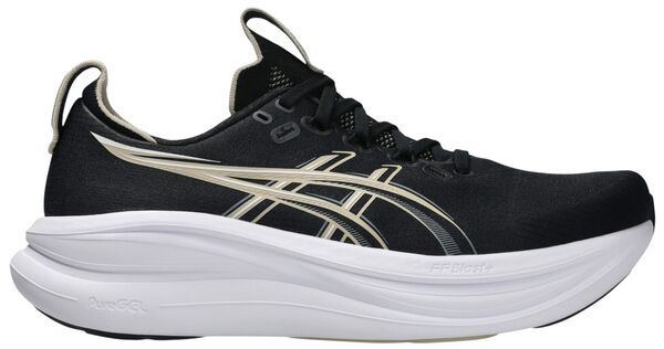 アシックス メンズ シューズ スニーカー ASICS Mens GELNIMBUS 28 Running Shoes BlackFeather Grey ブラック