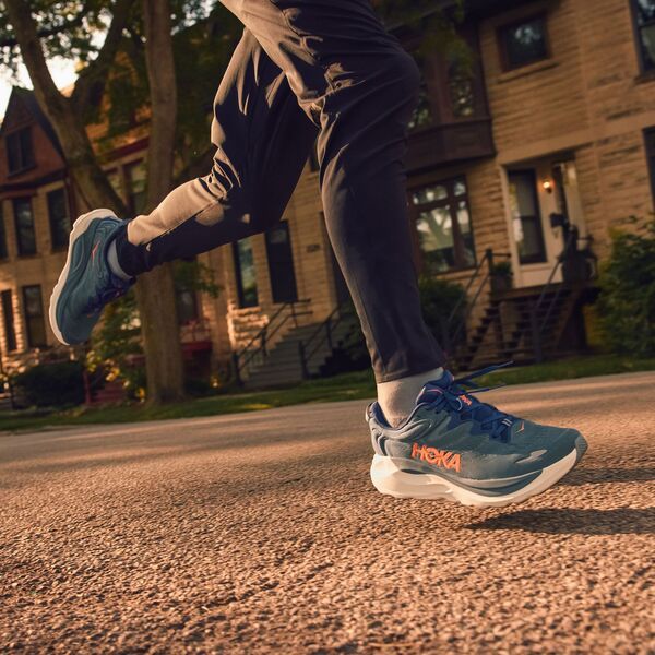 ホカオネオネ メンズ シューズ スニーカー HOKA Mens Gaviota 6 Running Shoes Midnight BlueFaded Navy ネイビー
