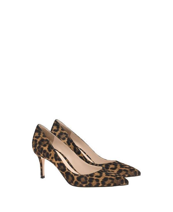 ジャンヴィト ロッシ レディース シューズ パンプス Gianvito Rossi Womens Gianvito 70 Pointed Toe Pumps Leopard Print アニマル