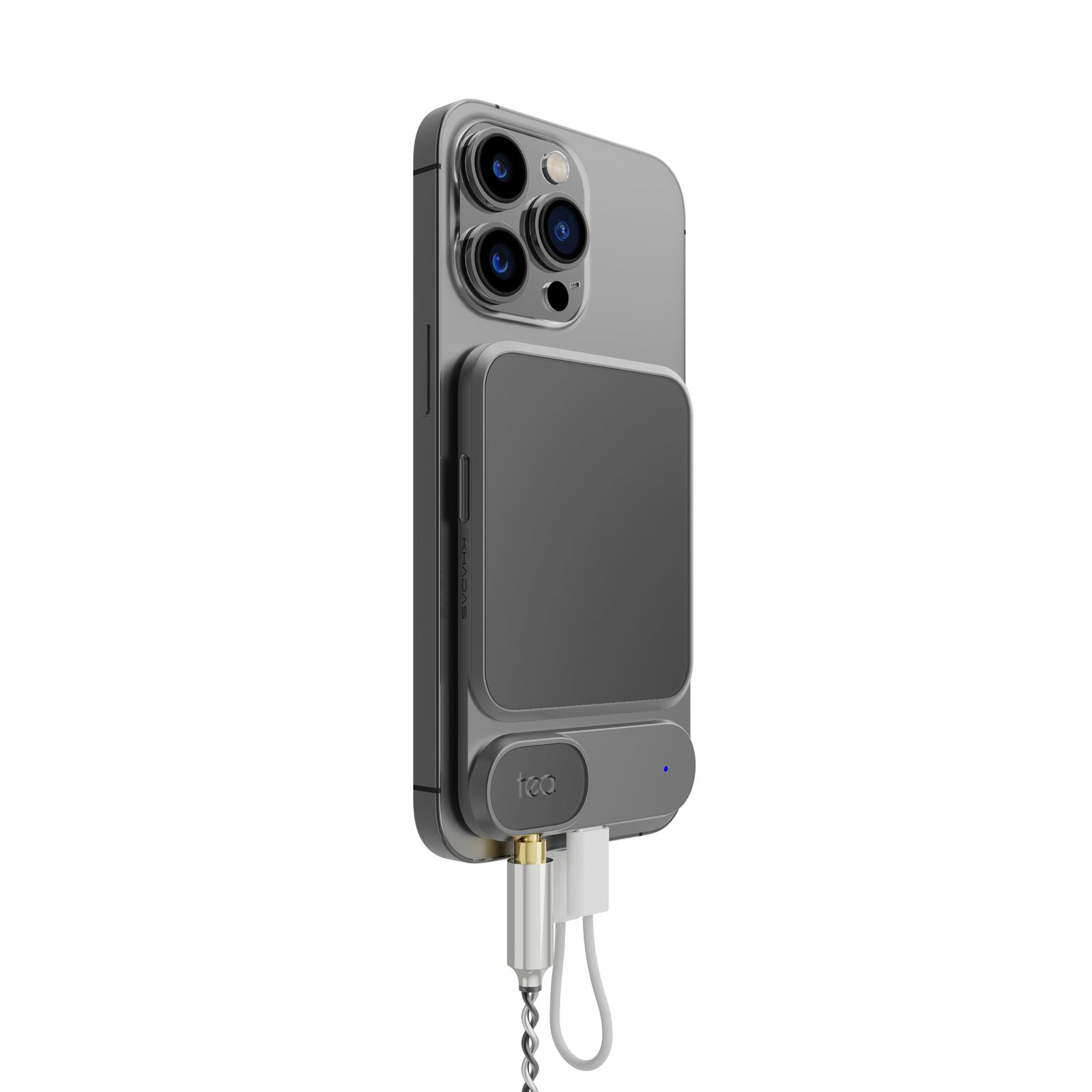 新品 Khadas ヘッドホン アンプ ポータブル式 超薄型 おしゃれな設計 高性能 HIFI DAC ロスレス Magnetic付きのスマホとケース向けの・iphone dac pc用アンプ ワイヤレスとイヤホ対応の・BT5.0 dac usb d