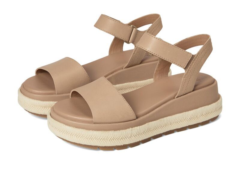 ソレル レディース シューズ サンダル プラットフォーム SOREL Sunpeak Platform Sandals Honest BeigeCh ベージュ
