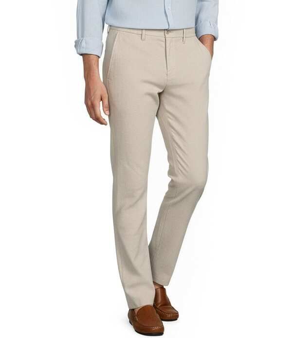 ダニエル クレミュ メンズ ボトムス カジュアルパンツ リネン Cremieux Blue Label Madison Classic Fit Stretch Waist Linen Jogger P