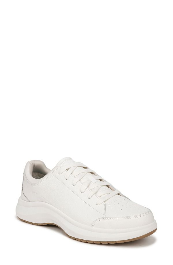 ドクター・ショール メンズ シューズ スニーカー レース Dr Scholls Feel Great Plantar Fasciitis LaceUp Sneaker White ホワイト