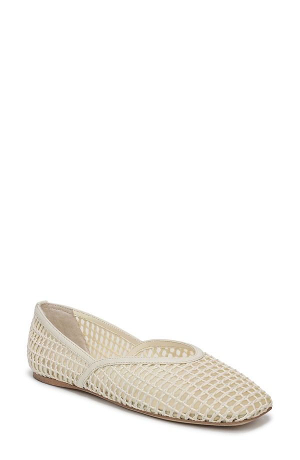 サルトバイフランコサルト レディース シューズ パンプス メッシュ SARTO by Franco Sarto Flexa Square Toe Mesh Flat Marshmallowhite ホ
