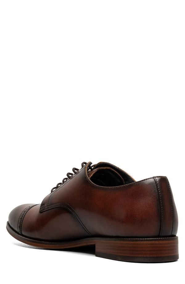 ステイシーアダムス メンズ シューズ オックスフォード キャップ Stacy Adams William Cap Toe Oxford Brown ブラウン