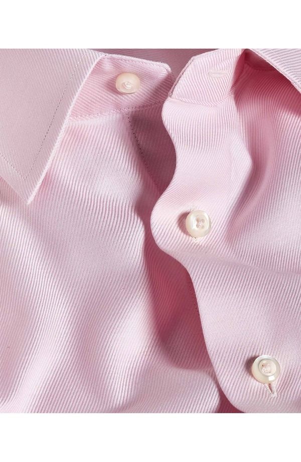 デイビッドドナヒュー メンズ トップス シャツ スリムフィット Davidonahue Slim Fit Stretch Twill Dresshirt Pink ピンク デイビッドドナヒュー メンズ トップス シャツ スリムフィット Davidonahue Slim Fit Stretch Twill Dresshirt Pink ピンク