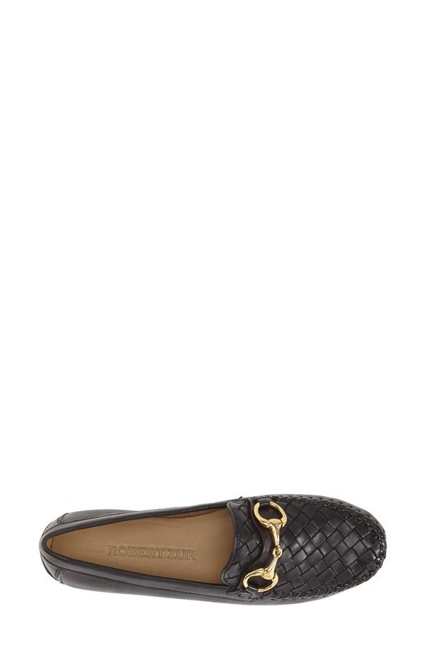 ロバート ツア レディース シューズ スリッポン・ローファー Robert Zur Perlata Driving Shoe Black Tglove ブラック
