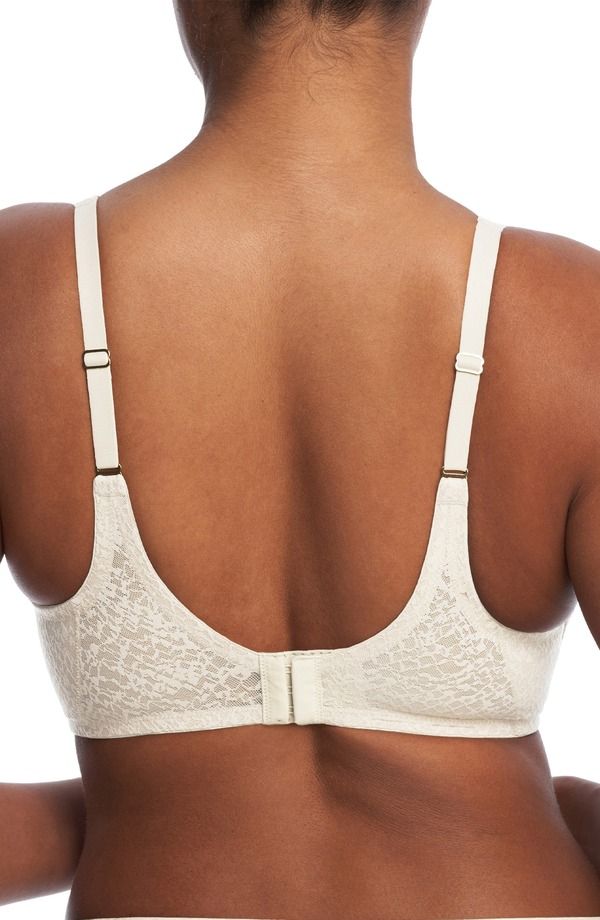 ナトリ レディース トップス Tシャツ Natori Pretty Smooth Full Fit Smoothing TShirt Bra Warm White ホワイト