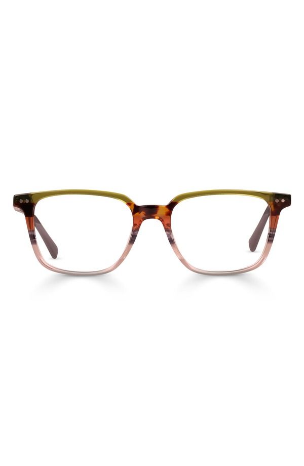 アイブブス メンズ アクセサリー サングラス・アイウェア eyebobs C Suite 50mm Squareadinglasses Earth Tone Stripe Blue Grey グレー