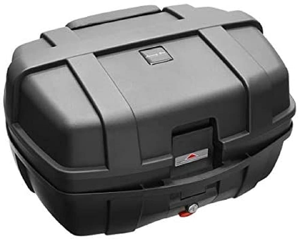 新品 バイクパーツセンター(Bike Parts Center) バックレスト付 リアボックス 47L ワンタッチ取り外し式 907924