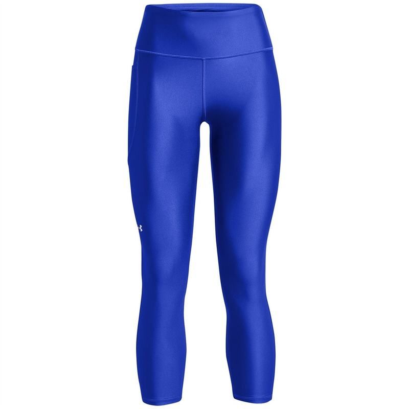 アンダーアーマー レディース ボトムス レギンス アンクル Under Armour Armour Heat Gear Hi Ankle Leggings Blue ブルー