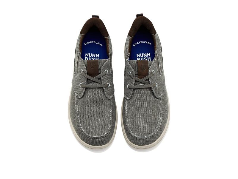 ノンブッシュ メンズ シューズ オックスフォード レース Nunn Bush Brew City Easy On And Off Moccasin Toe Hands Free Oxford Orga