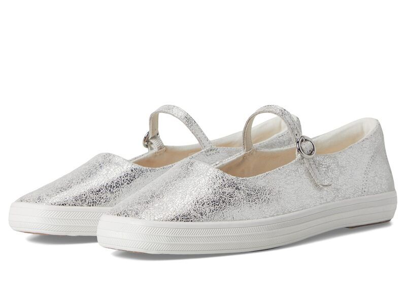 ケッズ レディース シューズ サンダル Kedsquare Toe Mary Jane Silver Metallic シルバー