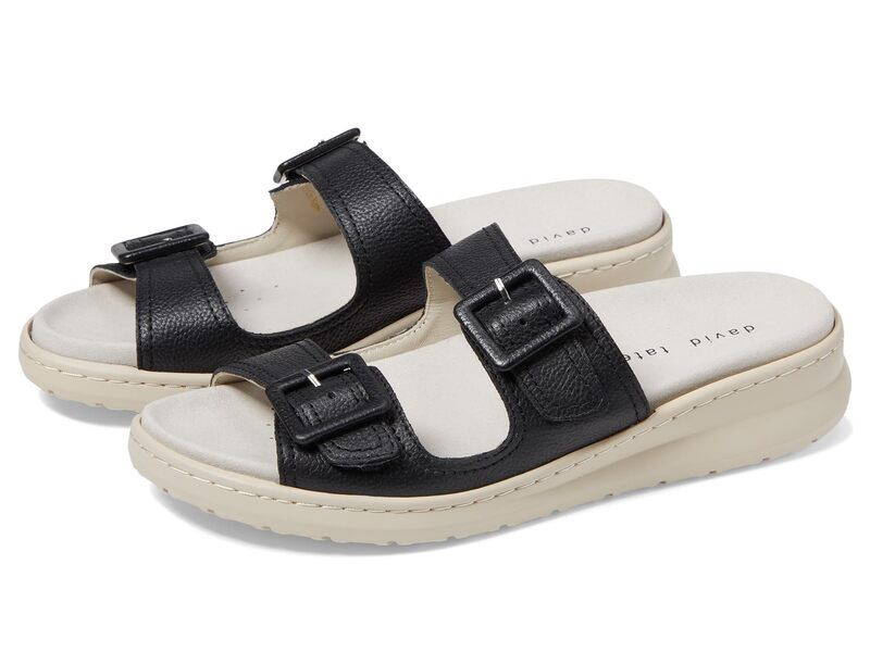 ダイビッドテイト レディース シューズ サンダル David Tate Frenchy Black ブラック