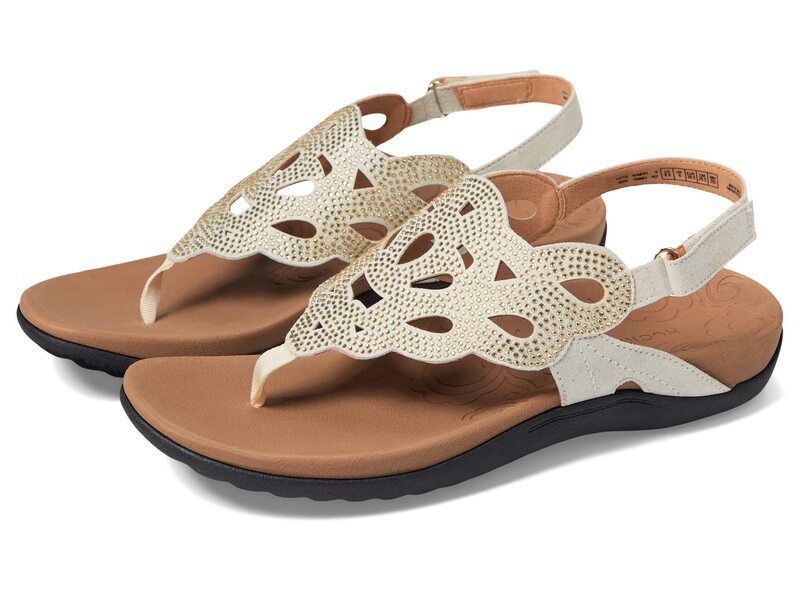 ロックポート レディース シューズ サンダル Rockport Ridge Slingold Bling ゴールド
