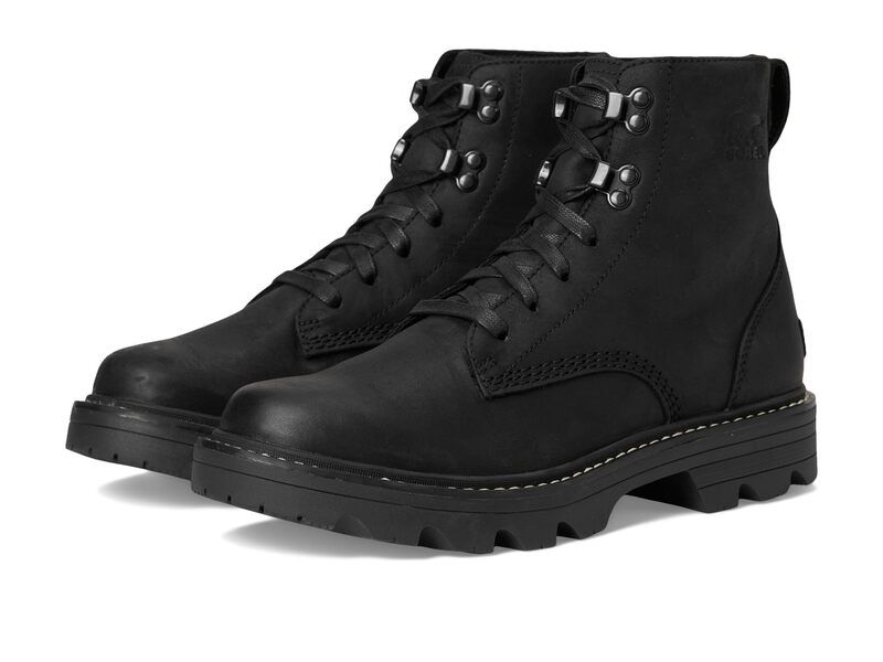 ソレル レディース シューズ ブーツ・レインブーツ レース SOREL Revel Rd Boots Lace Waterproof BlackBlack ブラック
