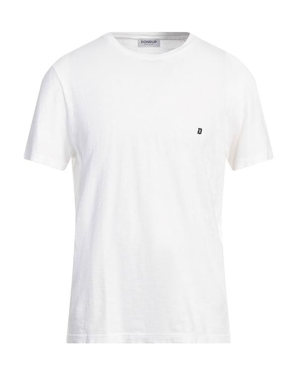 ドンダップ メンズ トップス Tシャツ DONDUP ベーシック Tシャツ White ホワイト