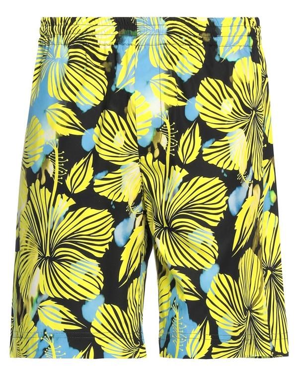 エムエスジイエム メンズ ボトムス ハーフパンツ・ショーツ MSGM ショートパンツ＆バミューダパンツ Yellow イエロー