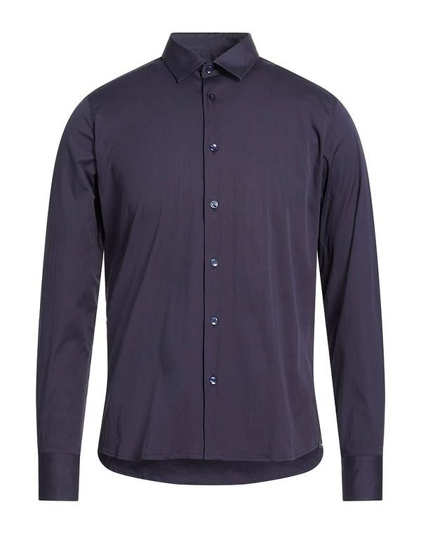 ボールディーニ メンズ トップス シャツ BALDININI 無地シャツ Midnight Blue ブルー