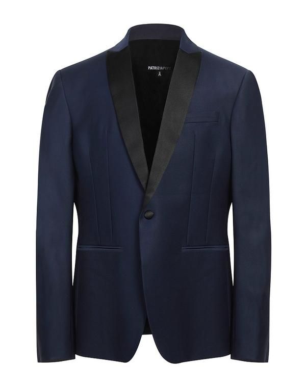 パトリツィア ペペ メンズ アウター ジャケット・ブルゾン PATRIZIA PEPE テーラードジャケット Navy ネイビー 42,120円