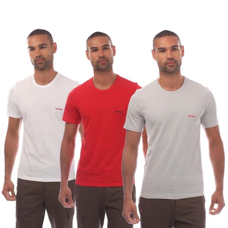 フューゴ メンズ トップス Tシャツ Hugo 3 Pack of TShirts Multi Colour マルチカラー